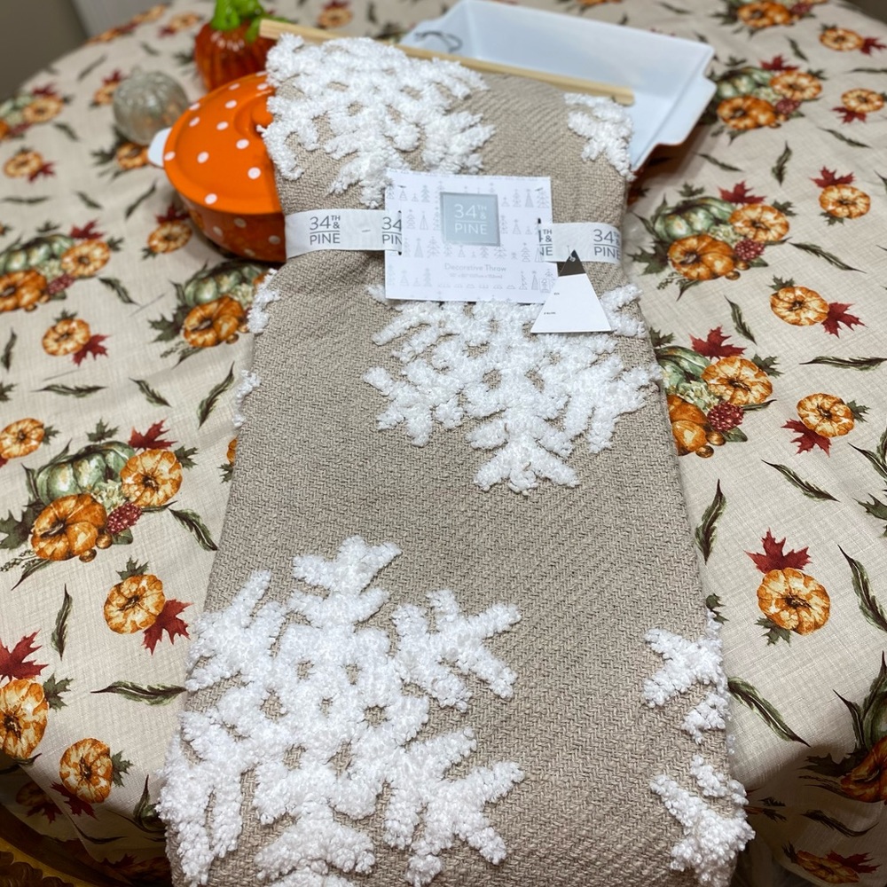34th and Pine Decorative Throw